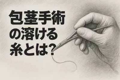 包茎手術の溶ける糸とは？