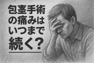 包茎手術の痛みはいつまで続く？