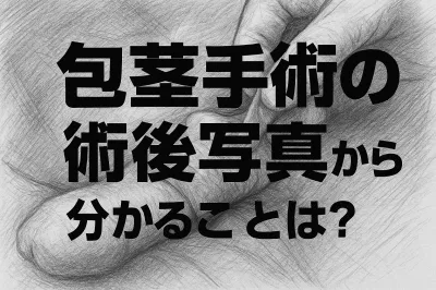 包茎手術の術後写真から分かることは？