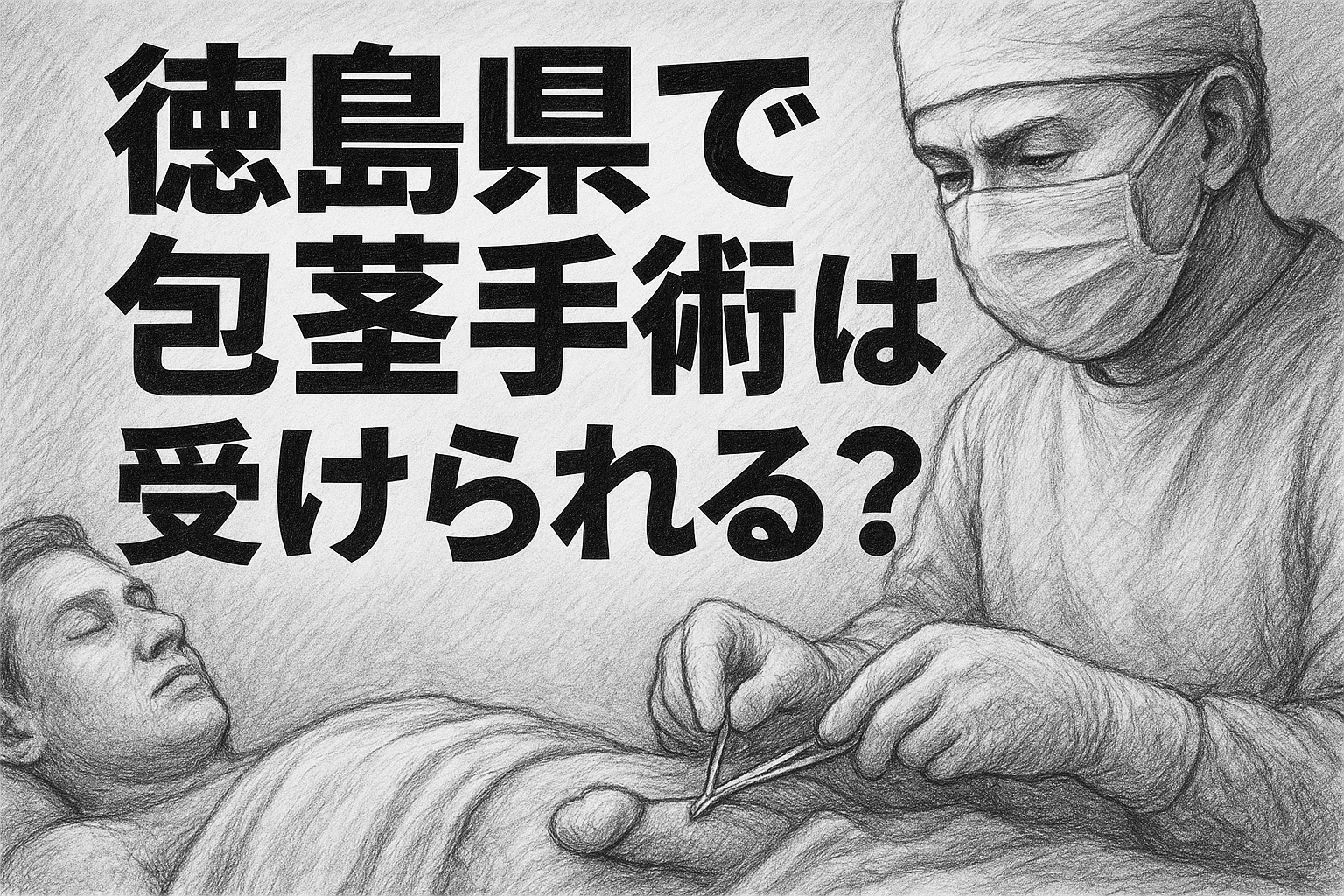 徳島県で包茎手術は受けられる?