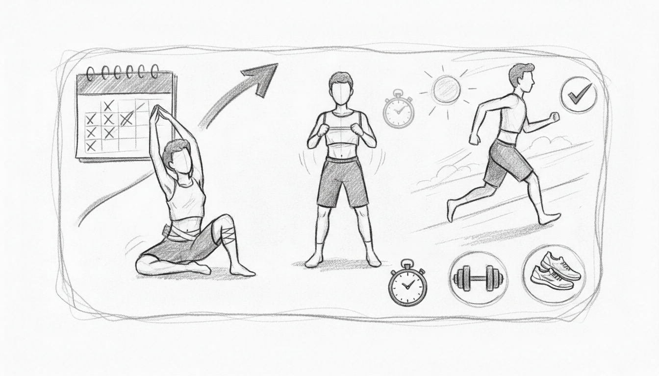 安全に運動を再開するための具体的なポイント